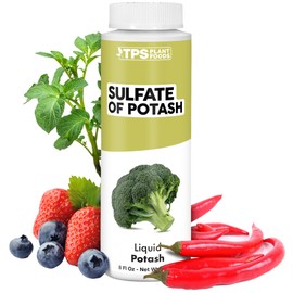Sulfate of Potash, High-Potassium Plant Fertilizer, 8 oz (250mL)