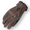 RIDEZ (ライズ) Motorcycle Genuine Leather Protector Gloves, Smartphone Compatible, Men's,