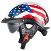 VCOROS Half Helmets Motorcycle VHF04 Open Face Sun Visor Quick