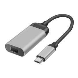 Enwye Typ C auf Mini DP Displayport-Kabeladapter 4K 60 Hz DP-Buchse auf Typ-C-Stecker Audio-Video-Kurzkabel-Adapterkonverter für Tablet, Telefon, Laptop