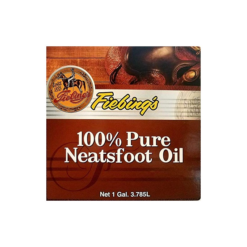 Fiebing's 100% Pure Neatsfoot Oil 16oz - Natural Leather Preservative