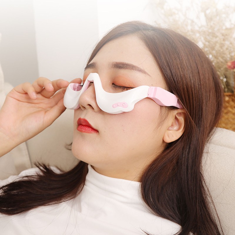 Eye Massage Machine Comfortable Electric Micro Current Hot Compress Heating