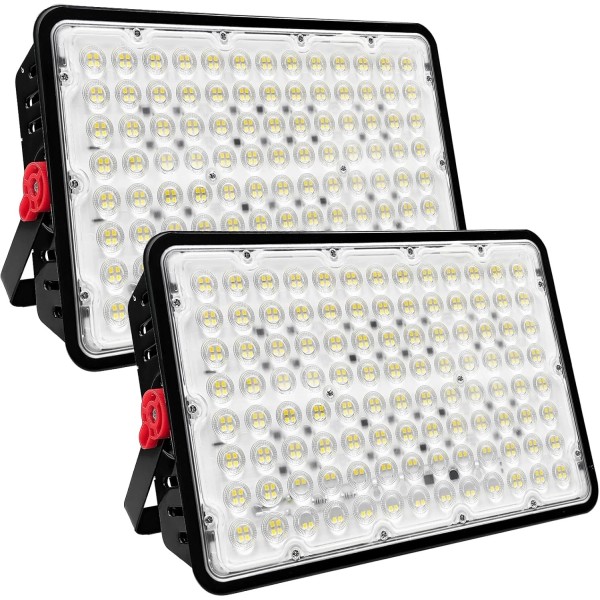Unbranded 2 Pack 400W Led Outdoor FloodLight, Exterior Flood Lights,