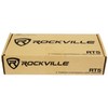 Pair Rockville RT5 2.8" Aluminum Car/Pro Tweeters w Titanium Diaphragm+Kapton