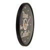 Out of the blue Time for Coffee Wall Clock