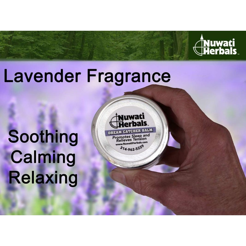 Lavender Balm – Promotes Sleep and Relieves Tension - Nuwati