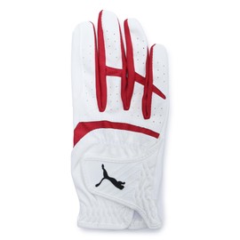 Golf Fusion Grip Glove 3.0 (Right Hand) 042106/Synthetic Leather/Basic/Classic, bright white/strong red, 24