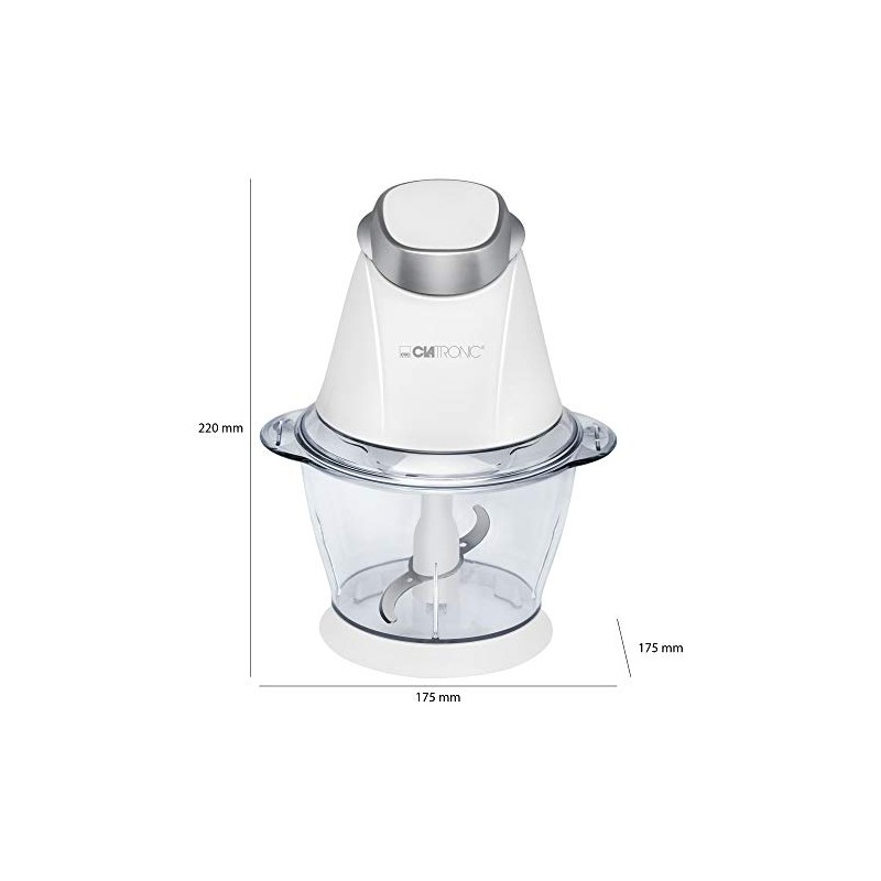 Clatronic MZ 3579 Multizerkleinerer, 2 in 1 Multizerkleinerer und Ice