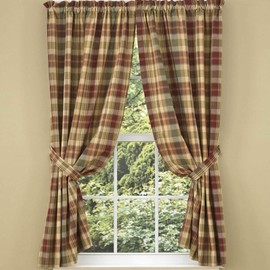 Park Designs Saffron Unlined Panel Pair - 63" - Beige