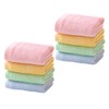 FRCOLOR 8Pcs Super Absorption Towels for Soft and Washable Washcloths