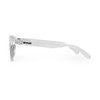 CARVE Havana Polarized Sunglasses – Gloss Clear Crystal Retro Frame,