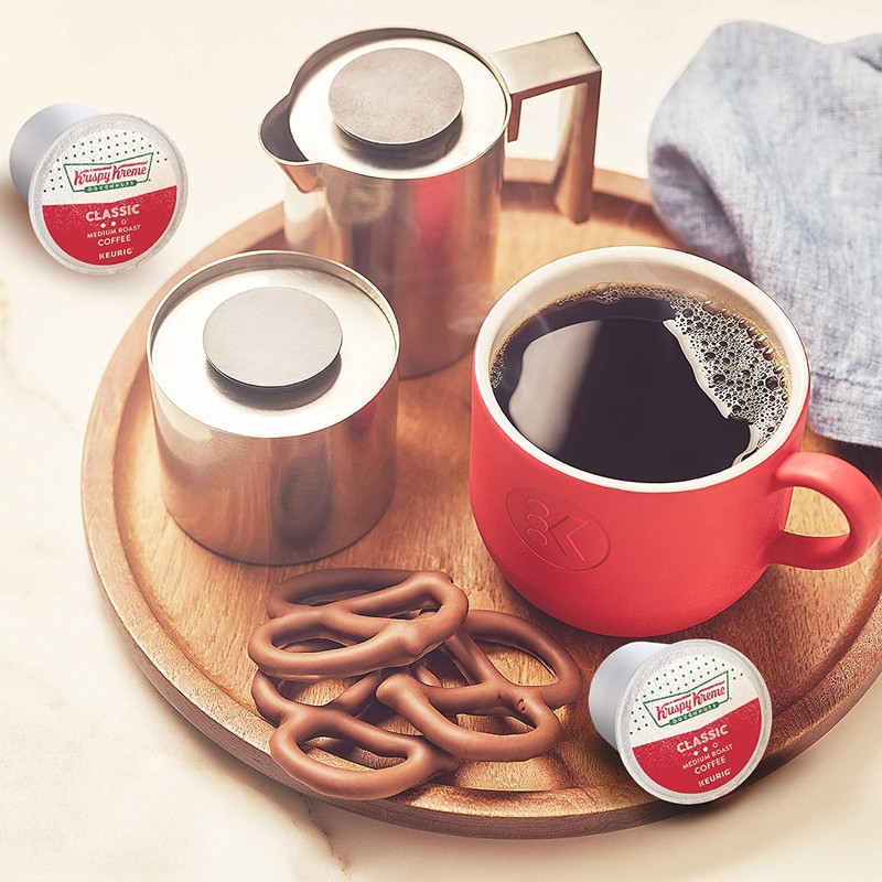Krispy Kreme Classic, Keurig Single-Serve K-Cup Pods, Medium Roast Coffee,