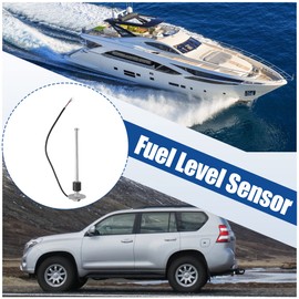 X AUTOHAUX 240-33 Ohms 250mm Fuel Tank Sending Unit Fuel Water Level Gauge Sensor Stainless Steel for Marine Truck Boat Car
