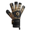 Elite Sport Azteca Pro Goalkeeper Soccer Gloves 24/25 (Black/Gold, 7)