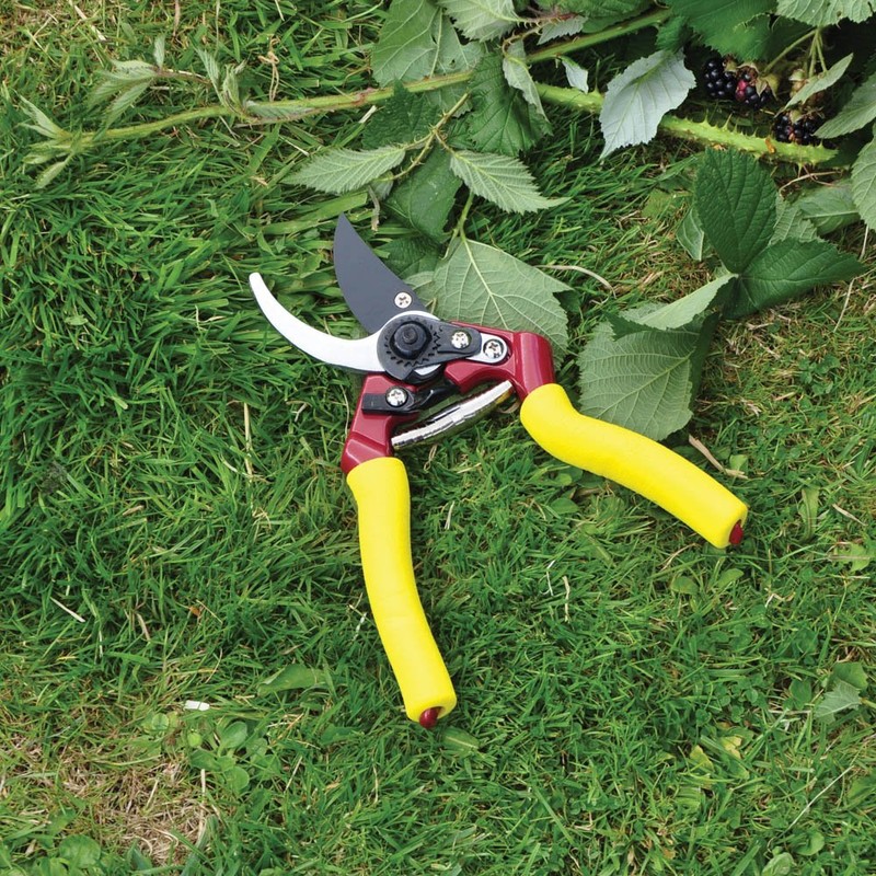 Pro Gold Cushion Grip Deluxe Bypass Secateurs