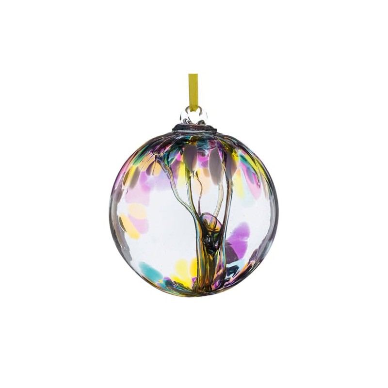 Attraction Orb – Inspiration Glass Ornament – Handcrafted Keepsake for