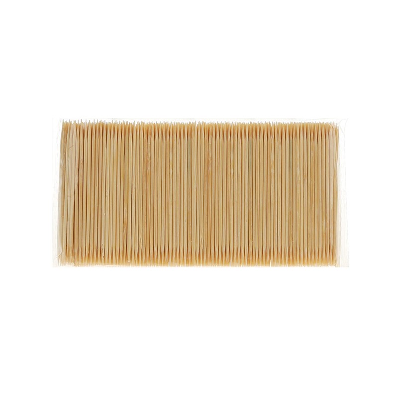 Desirable Bamboo Toothpicks, 400 Count, Double Sided Tip, Extra Fine