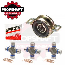 DSP+Spicer Driveshaft Kit Center Bearing & 3 x SPICER U-Joints fits 2005-2015 Toyota Tacoma
