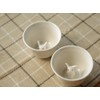 Guinomi Ochoko set of 2 Japanese Sake cup Mino yaki