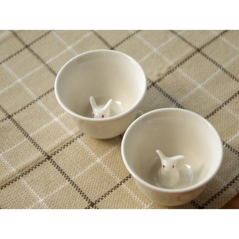 Guinomi Ochoko set of 2 Japanese Sake cup Mino yaki