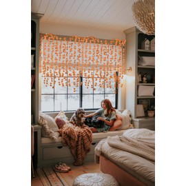 DearHouse 86 Feet 12 Strands Artificial Eucalyptus Leaf Plants Fall Garland Vine Hanging Eucalyptus Garland Thanksgiving Decor for Home Kitchen Wedding Wall Decor