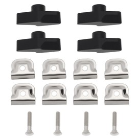 Briny River 4PCS Screw Knob Fastener Compatible with Mic Arm Stand Compatible with Various Live Streaming Devices on The Market