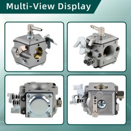 AUTOKAY WA-2 WA-2-1 Carburetor Carb for Chainsaw Stihl 030 031 031AV 032 032AV for Paramount PLT2145 Poulan 112 DPT112 for Weed Eater LT7000 GTI17LE GTI52 SST45 for Amp 1113-120-0602 with Fuel Line