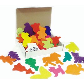 S&S Worldwide Fuse Bead Pegboard Assortment (Pack of 36), 3 Each of 12 Shapes