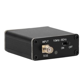 GOOZEEZOO Low Noise Signal Amplifier Full Band RF Amplifier 10KHz-6GHz Gain 20dBi Wideband Amplifier for Ham Radio with 600mAh Battery (Only Receive)