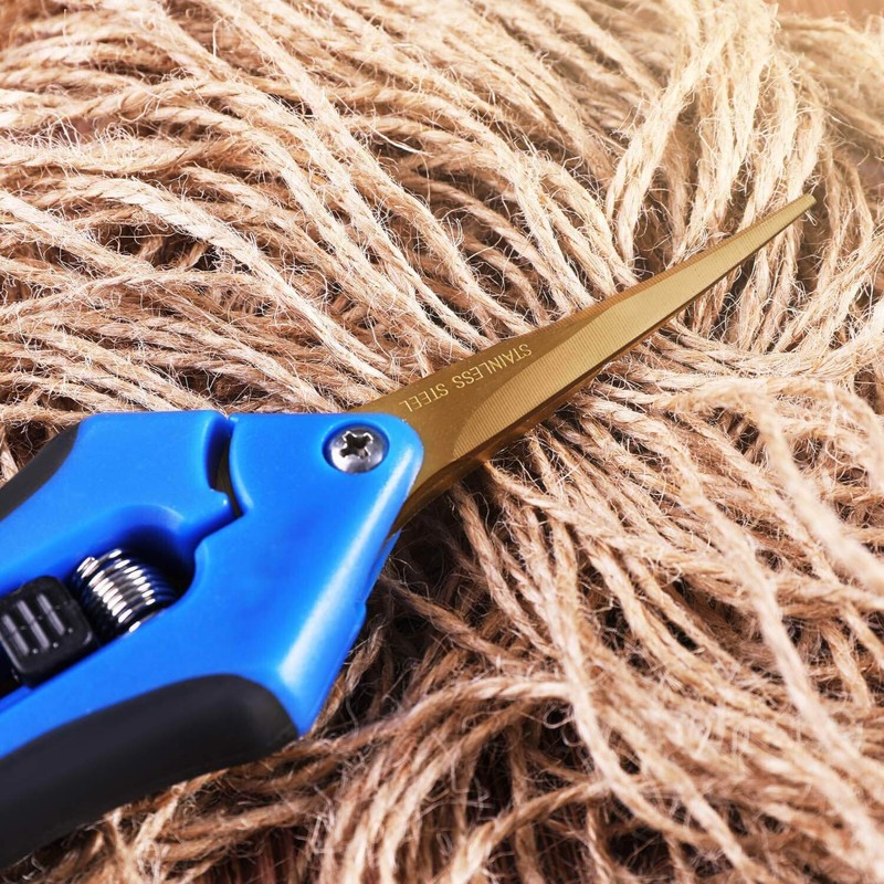 SunStream Garden Pruning Shear Steel Curved Blade Hand Pruner (Scissors)