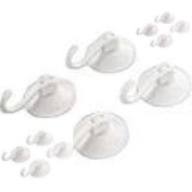 14 Piece Set of Suction Hooks