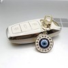 MyfavoriteK Evil Eye Keychain Amulet Good Luck Charms for Women