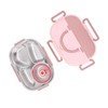 Stainless Steel Insulated Lunch Box 4 Grid Corrosion Prevention Rustproof