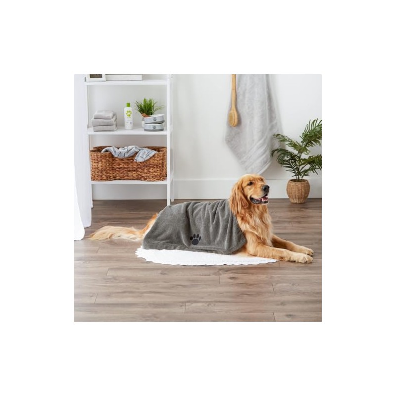 Bone Dry Toalla de microfibra bordada para mascota