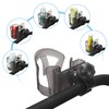 Accmor 2-in-1 Walker Cup Holder with Phone Holder, Wheelchair Cup