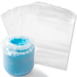 WrosKay 50Pcs Paint Sprayer Cup Liners,7.8‘’ X 11.8‘’ Paint Sprayer Bags, Gun Cup Can Liner,Sprayer Accessory,Easy Color and Material Changes