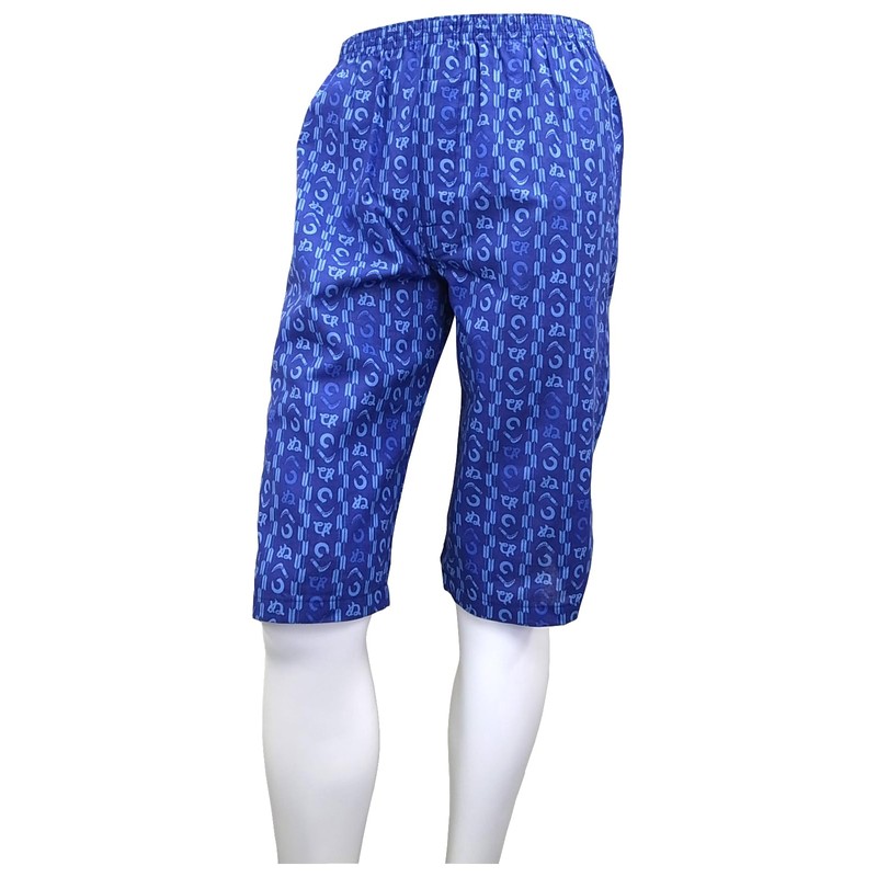 CELESTIAL Suteteko 3/4 Length Print with Calm Patterns, blue