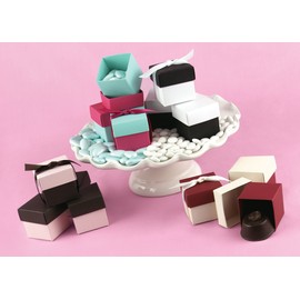 Hortense B. Hewitt Two-Piece Favor Boxes, 2-Inch, Blush, 25 Count