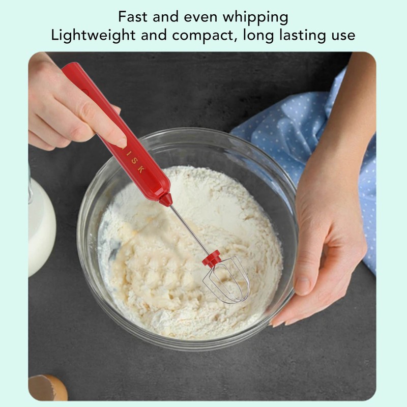 USB Household Stainless Steel Electric Mixer Handheld Small Mixer Wireless