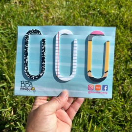 Teacher Paperclip Bookmark set, bookmark gift for teacher, gift for book lovers, acrylic paper clips, teacher appreciation gift, bookmark:_Packaged