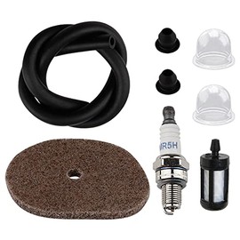 HUZTL Air Filter Spark Plug Fuel Filter Fuel Line Tune Up Kits for Stihl KM56 FS56 FS56RC FC70 Trimmer