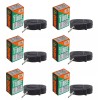 Duro 6 (SIX) DURO BICYCLE 700 x 25c/28c/32c TUBE 60MM STANDARD PRESTA/FRENCH VALVE.