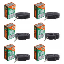 Duro 6 (SIX) DURO BICYCLE 700 x 25c/28c/32c TUBE 60MM STANDARD PRESTA/FRENCH VALVE.