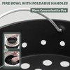 KAMaster Charcoal Basket Carbon Steel Fire Bowl for MiniMax,Small&Medium Bigg