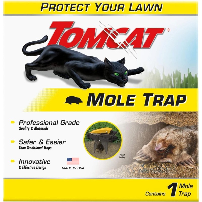 Efficiently Eliminate Moles with Our Reusable Hands-Free Trap - 1