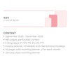 Legami - Daily Diary 2025-2026, 16 Months Medium, Aquatic Awe,