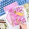 8 Sets Animals 3D Sticker Scene 3D House Stickers with