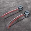 Suuonee Socket Arnés de cableado, 2 piezas 1157 Socket LED