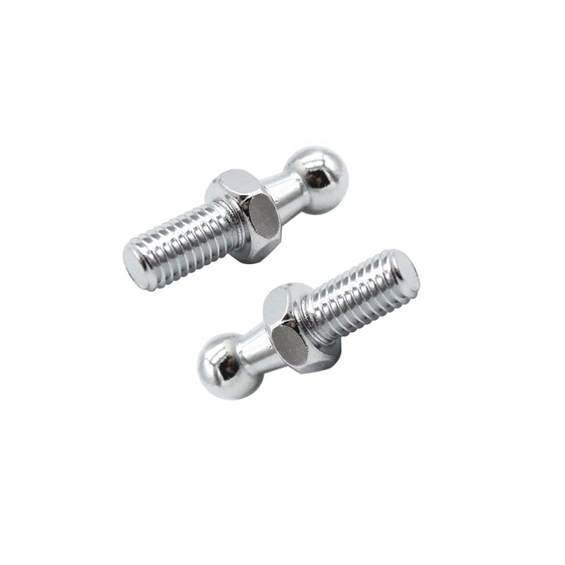 2Pcs 10mm Ball Stud Bolt M8 Replacement for Gas Struts