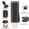 Cup Dispenser, Wall Mounted Mouthwash Cup Dispenser Fit 4oz-7oz Disposable